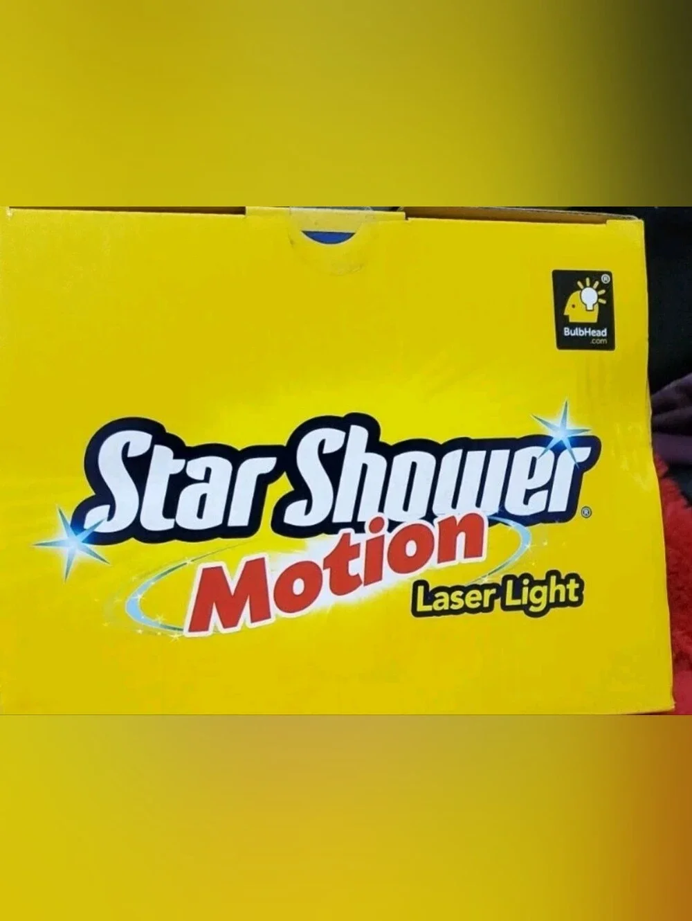 Star Show Motion Laser Light - Red & Green Colors. For Indoors Or Outdoors.